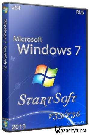 Windows 7 SP1 x64 DVD StartSoft v35/v36 (RUS/2013)