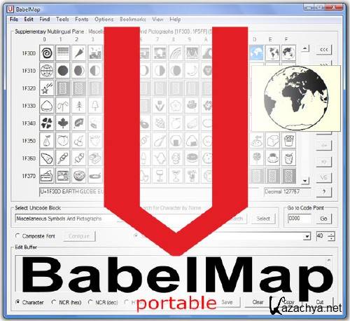 Portable BabelMap 6.3 