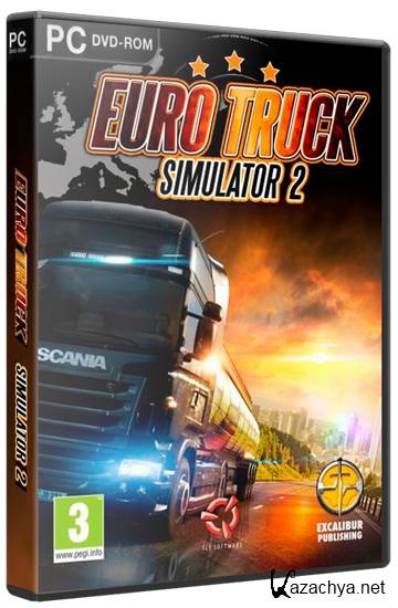 Euro Truck Simulator 2: Gold Bundle (2013/RUS/RePack by xatab)