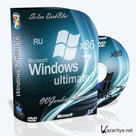 Microsoft Windows 7 Ultimate SP1 7DB by OVGorskiy 10.2013 (RUS/x86)