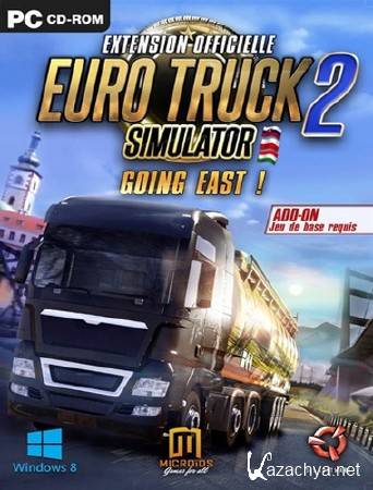 Euro Truck Simulator 2 - Going East! (2013/Rus/RePack by z10yded)  		