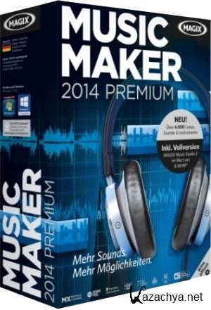 MAGIX Music Maker 2014 Premium 20.0.3.45 + ContentPack 2014 [RU/Eng]