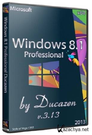 Windows 8.1 Professional x64 v.3.13 Ducazen (RUS/2013)