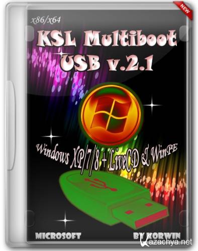KSL Multiboot USB v.2.1 by K0RW1N (2013/RUS)