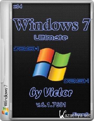 Windows 7 Ultimate by Victor (x64/RUS/2013)