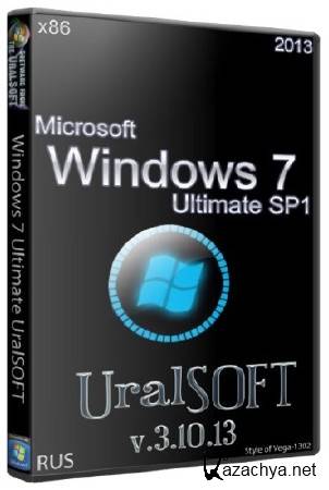 Windows 7 x86 Ultimate UralSOFT v.3.10.13 (RUS/2013)