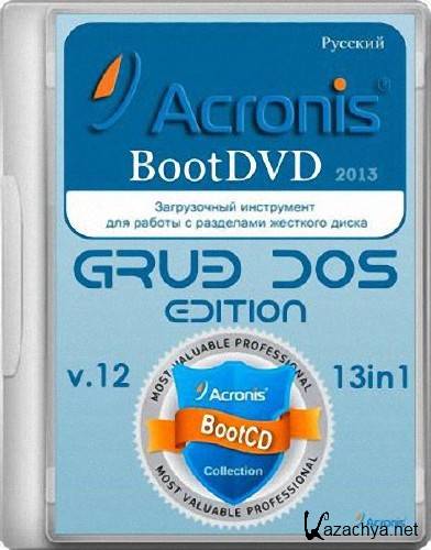 Acronis BootDVD 2013 Grub4Dos Edition v.12 13in1 (2013)