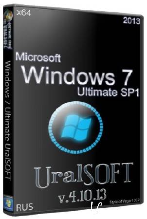 Windows 7 x64 Ultimate UralSOFT v.4.10.13 (RUS/2013)