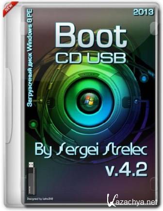 Boot Sergei Strelec 2013 v.4.2 CD/USB (2013/Rus/Eng)