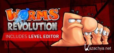 Worms Revolution v.0103 + DLC (2012/Rus/Eng/Repack)