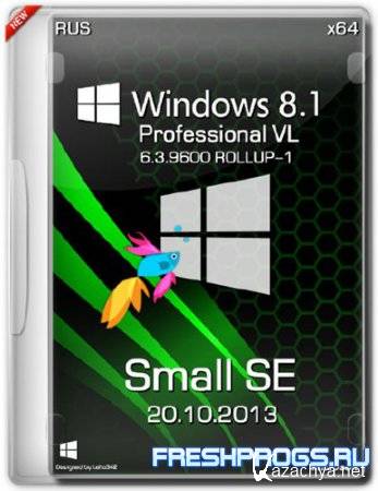 Windows 8.1 Pro VL 64 v.6.3.9600 Small SE (RUS/2013)