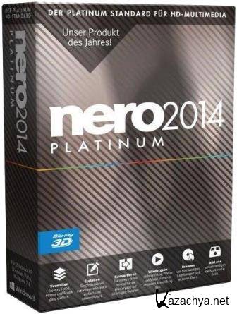 Nero 2014 Platinum v.15.0.02200 Final + ContentPack (2013/Rus/Eng)