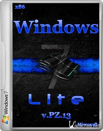 Windows 7 Lite v.PZ.13 (x86/RUS/2013)