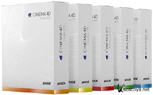 Maxon CINEMA 4D Studio 4D R15.037 Build RC81709 + Content Pack