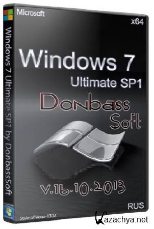 Windows 7 Ultimate SP1 x64 Donbass Soft 16.10.2013 (RUS/2013)