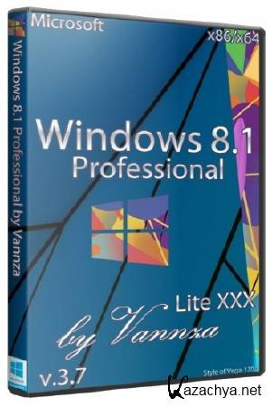 Windows 8.1 x86/x64 Pro Lite XXX by Vannza v.3.7 (RUS/2013)