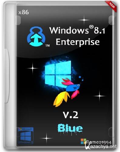 Windows 8.1 Enterprise (x86) v.2 by Romeo1994 (RUS/2013)