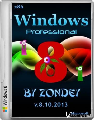 Windows 8.1 Professional v.8.10.2013 by zondey (x86/RUS/2013)