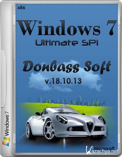 Windows 7 Ultimate SP1 x86 DS v.18.10.13 (2013/RUS)