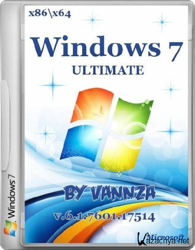 Windows 7 Ultimate by Vannza v.6.1.7601.17514 (x86/x64/RUS/2013)