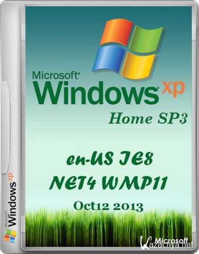 Windows Xp Home edition SP3 Integrate October 2013 (x86/RUS/ENG)