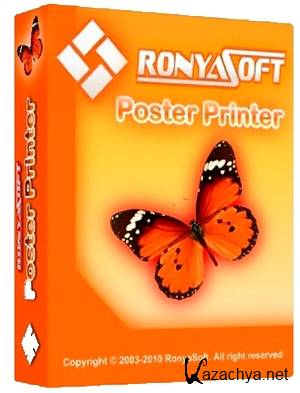 RonyaSoft Poster Printer 3.01.33 (2013) PC + RePack + Portable