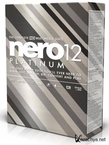  Nero 12 Platinum 12.0.02000 + ContentPack (2012/PC/)