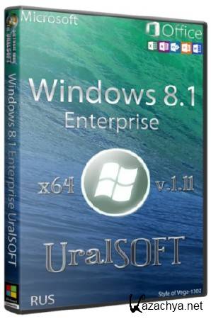 Windows 8.1 x64 Enterprise & Office 2013 UralSOFT v.1.11 (RUS/2013)