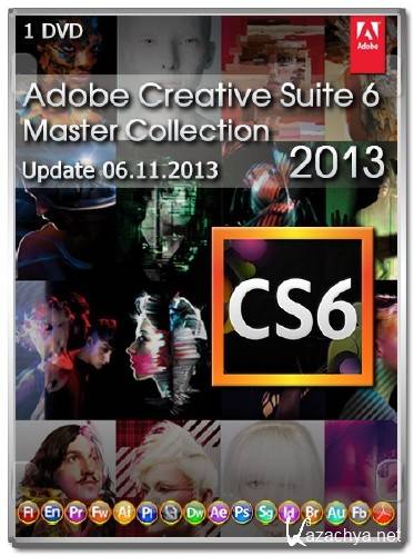Adobe CS6 Master Collection Update 06.11.2013 (RUS.ENG)