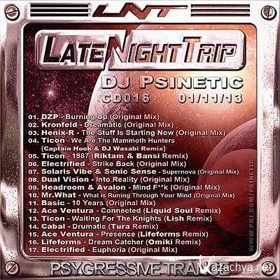 Psinetic - Psychedelic Late Night Trip 016 (2013-11-01)