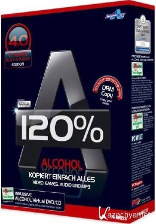 Alcohol 120% 2.0.2.5629 RePack by D!akov (13.11.13)