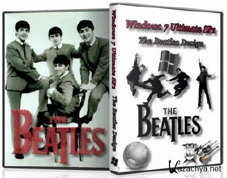 Windows 7 Ultimate SP1 x64 The Beatles Design StartSoft v60/v61 (RUS/2013)