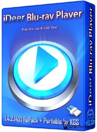 iDeer Blu-ray Player 1.4.2.1421 ML/Rus RePack + Portable by KGS