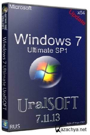 Windows 7 x64 Ultimate UralSOFT v.7.11.13 (UPD/RUS/2013)