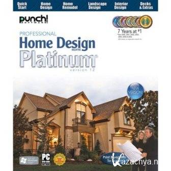 Punch Professional Home Design Suite Platinum v.12 (2013/Eng)