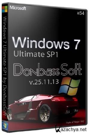 Windows 7 Ultimate SP1 x64 DS v.25.11.13 (RUS/2013)