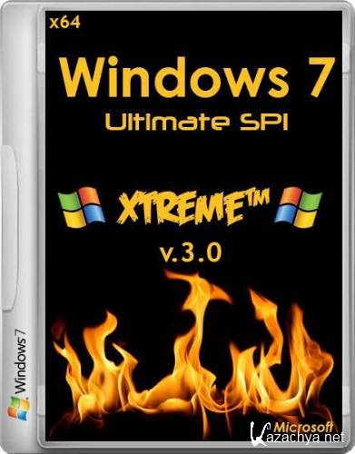 Windows 7 Ultimate SP1 XTreme v.3.0 (x64/RUS/2013)