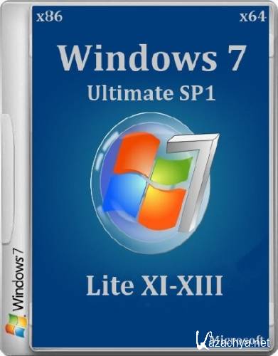 Microsoft Windows 7 Ultimate SP1 Lite XI-XIII (x86/x64/2013/RUS)