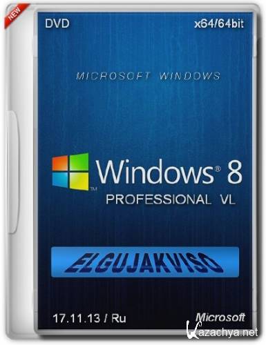 Windows 8 Pro x86/x64 VL Elgujakviso Edition v17.11.13(RUS/2013)