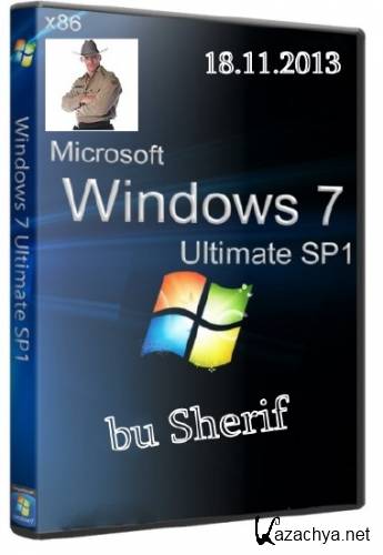 Windows 7 SP1 Ultimate by Sherif v.02 (x86/2013/RUS)