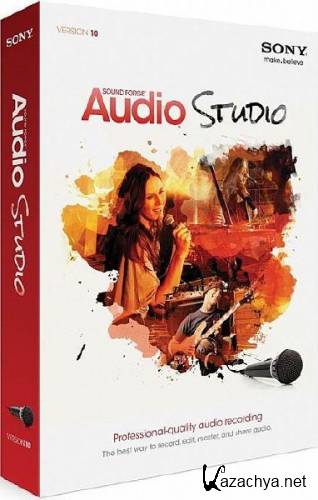 Sony Sound Forge Audio Studio 10.0 Build 252 ML/Rus