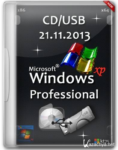 Windows XP Professional Edition VL x86/x64 CD/USB by kt75 (21.11.2013)
