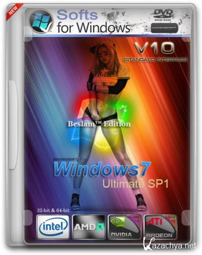 Windows 7 Ultimate SP1 Beslam Edition v.10 (x86/x64)