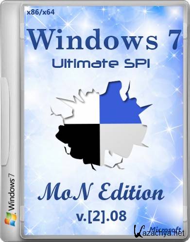 Windows 7 SP1 Ultimate x86/x64 MoN Edition V.2.08 (x86/x64)