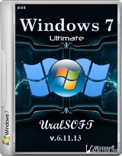 Windows 7 Ultimate UralSOFT v.6.11.13 (x64/RUS/2013)