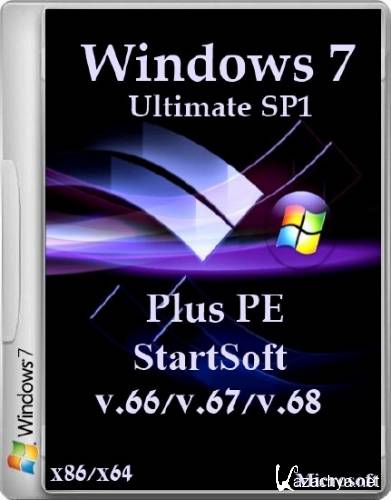 Windows 7 SP1 x86/x64 Plus PE StartSoft 66/67/68 (2013/RUS)