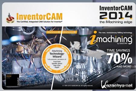 InventorCAM 2014 ( 53851, 2013, ENG + RUS )