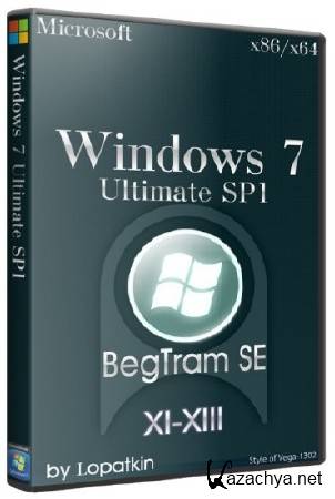 Microsoft Windows 7 Ultimate SP1 86/x64 XI-XIII BegTram SE (RUS/2013)