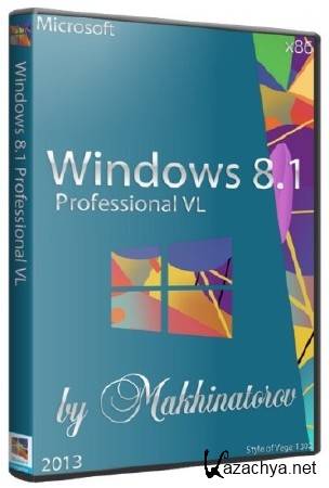 Windows 8.1 Professional VL x86  by makhinatorov (DVD/RUS/2013)