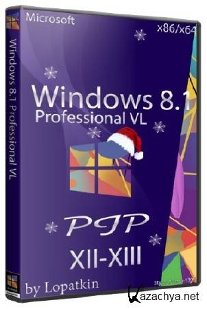 Microsoft Windows 8.1 Pro VL 6.3.9600 86/64 PIP XII-XIII (RUS/2013)